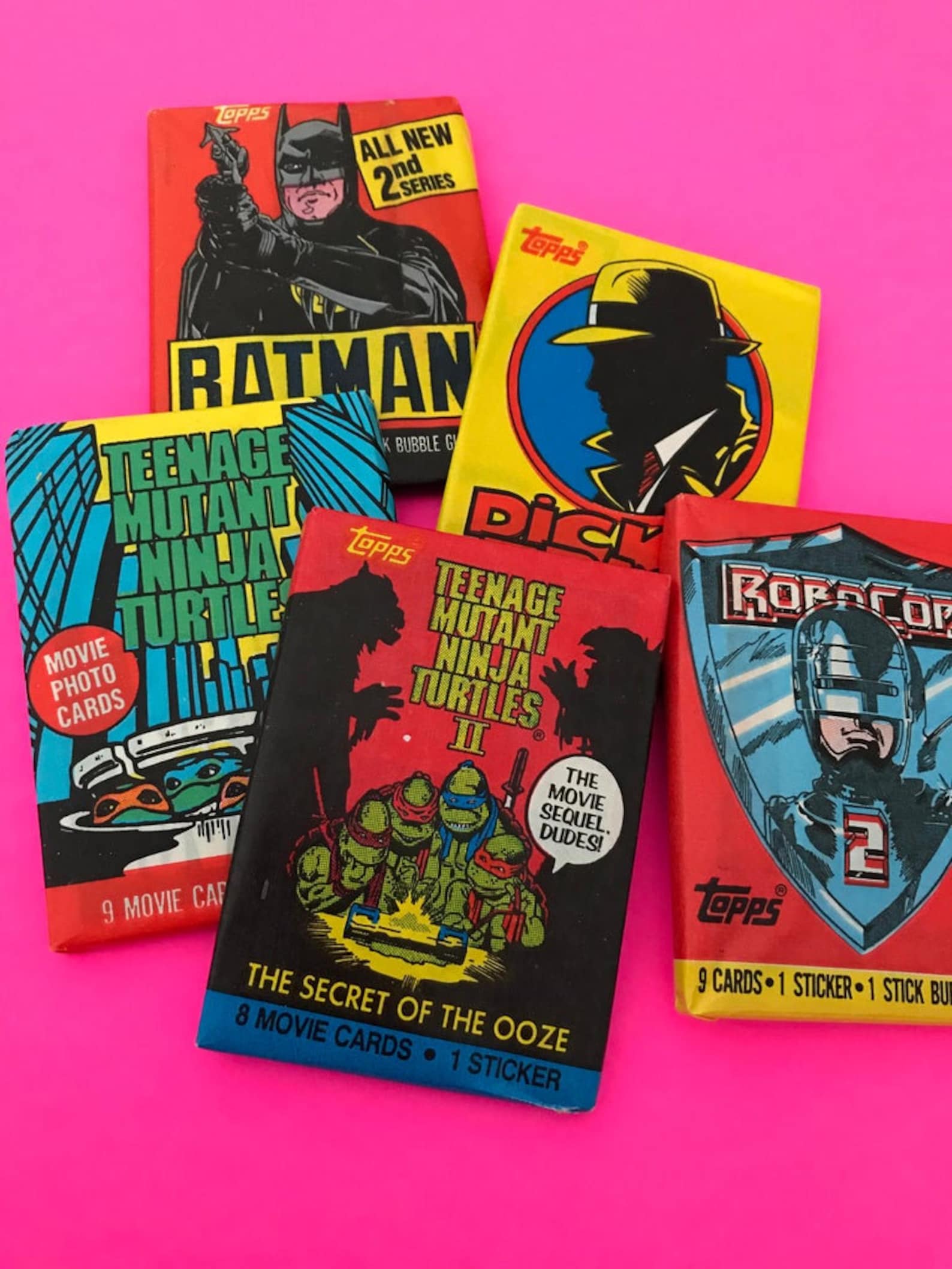 Vintage Wax Pack Trading Cards Etsy