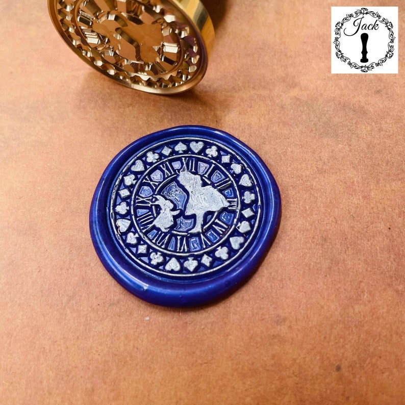 Jack Wax Seal Stamp Sealing Round Alice Cheap SALE Start Replaceable Super sale