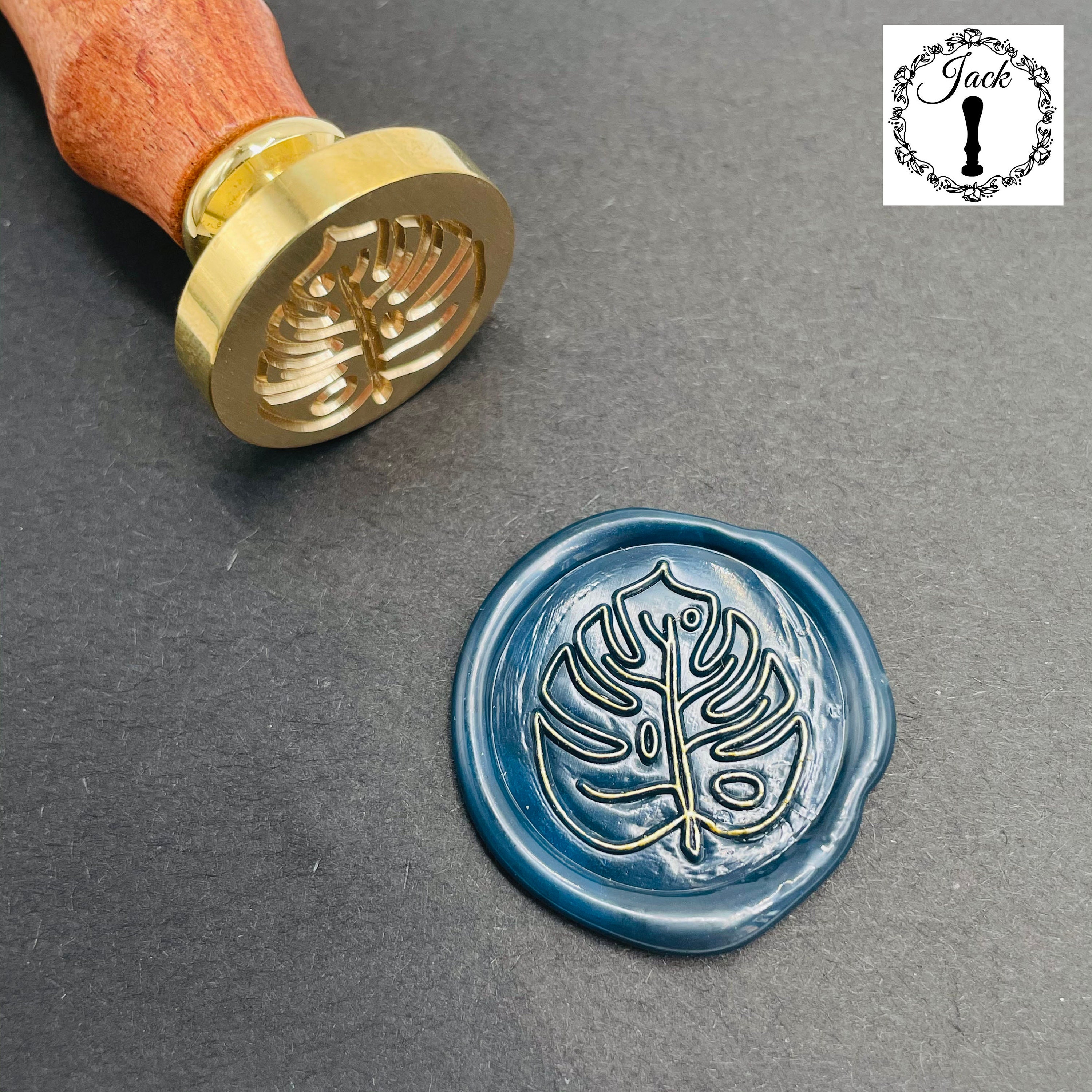 Sweet password 4PCS Metal Wax Seal Molds for 1 Inch Wax Seal Stamp