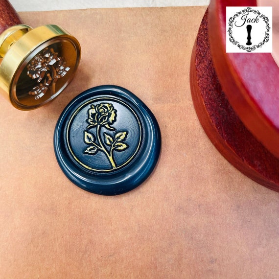 NEW Wax Sealing Stamp , Flower Stamp, Plant Stamp,wax Seal Stamp ,retro Wax  Seal Stamp,head Only, for Cards,envelopes, Invitations, 