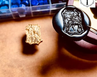 3Dレリーフダークナイトワックススタンプ、3Dエンボスワックススタンプ、ダークスタイルワックススタンプ、ワックスシーリングスタンプ、ワックススタンプキット、ワックスシール