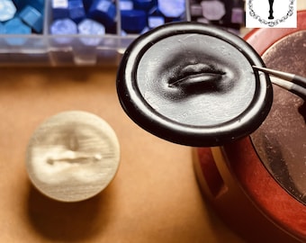 3D Relief Lip Wax Stamp,3D Embossed Lip Wax Stamp, Lip Wax Stamp, Wax Seals, Wax Sealing Stamp