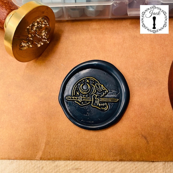 Cooper Handle Brass Heads Custom Logo Wax Seal Stamp for Gift Decoration -  China Wax Seal Stamp and Cooper Handle with Brass Heads price