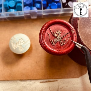 Wax Seal Stamp Love, Replaceable Round Sealing Wax Stamp Head With Wooden Handle, Invitation Card Decor, Wax seal