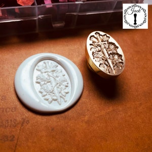 Schwert und Rose 3D Relief Wachs Stempel, 3D geprägt Wachs Stempel, Rose Wachs Stempel, Wachs Versiegelung Stempel, Wachs Stempel Kit, Wachs Siegel