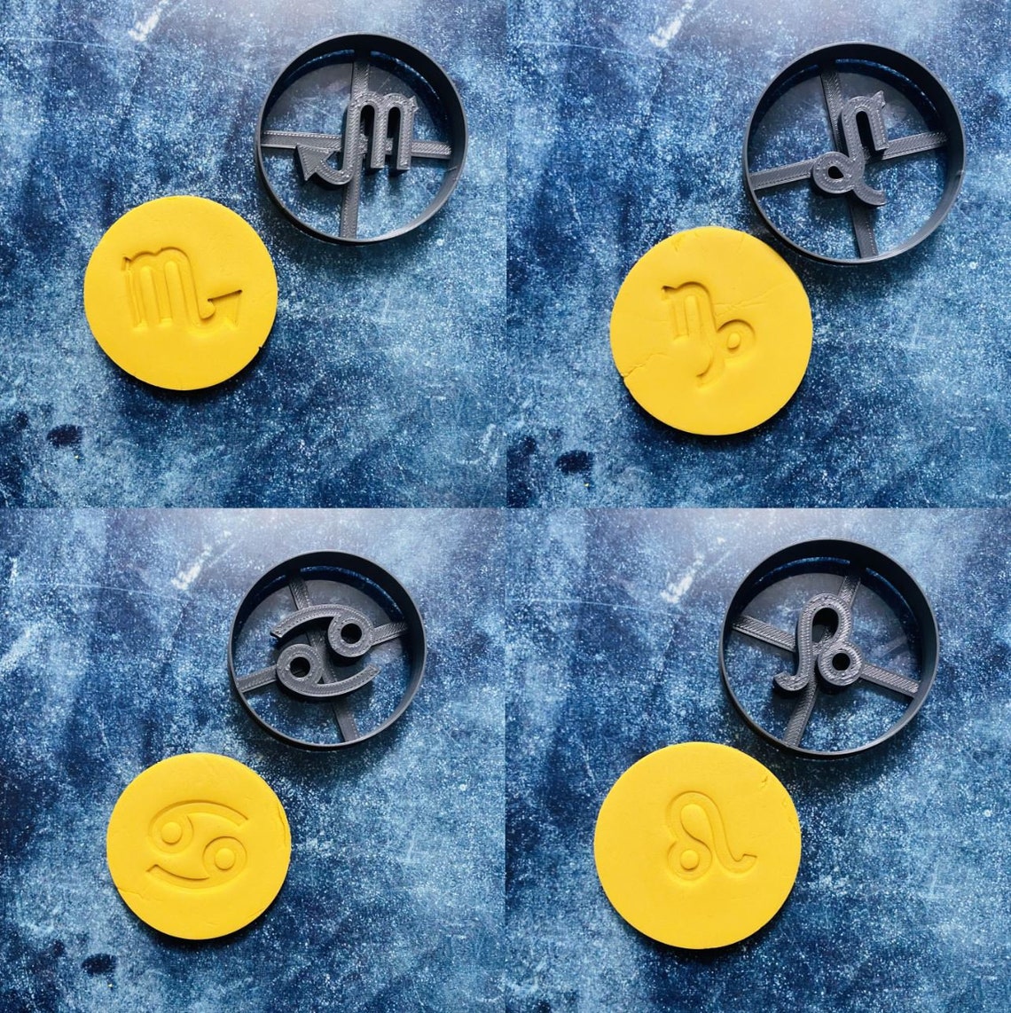 Full Set Horoscope Zodiac Cookie Cutter Cookie Cutter Cookie Etsy