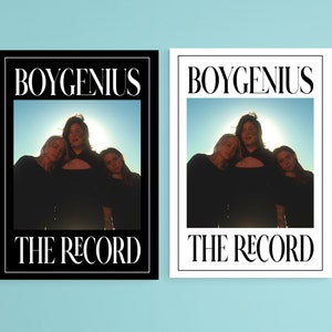 Cheap Not Strong Enough Boygenius Poster In Philly, Boygenius Tour