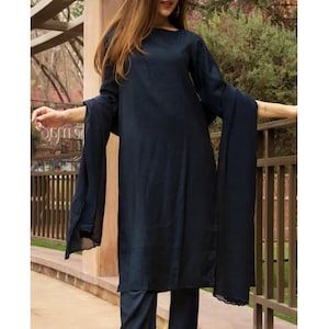 Blue salwar kameez