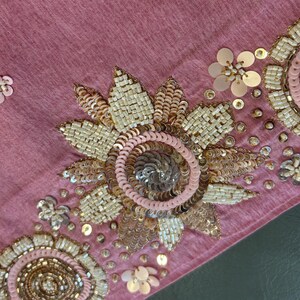 Pink Silk Palazzo Suit: Salwar Kameez with Dupatta image 12