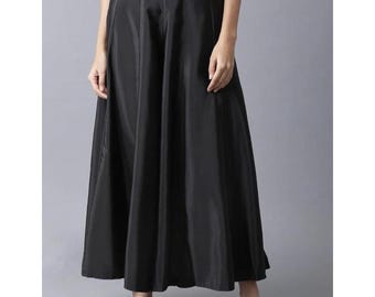 Black Lehenga Skirt only / Lengha Skirt For Women Ready To Wear