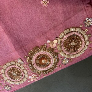 Pink Silk Palazzo Suit: Salwar Kameez with Dupatta image 14