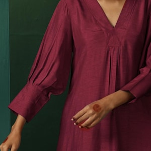 Salwar kameez with long sleeves