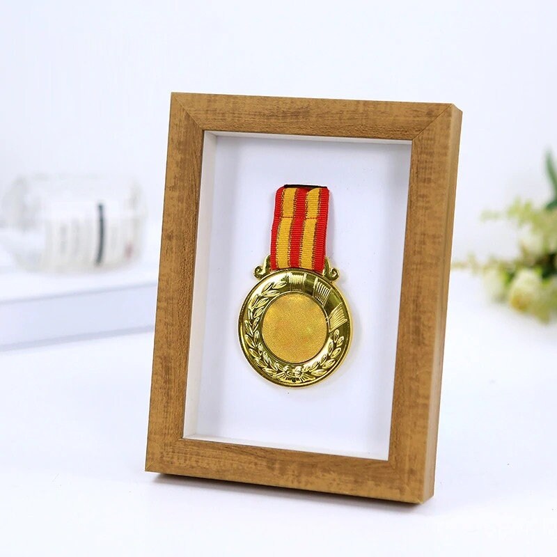 Wooden Medal display photo frame For Medal Storage Marathon Etsy