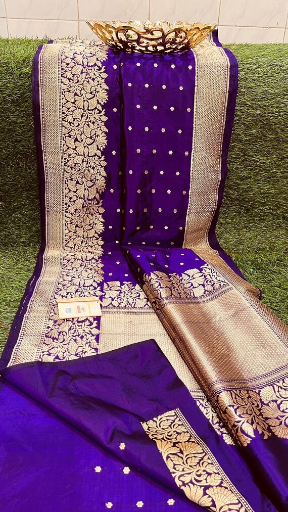 Banarasi Katan Silk Saree Banarasi Silk Saree Pure Silk Saree