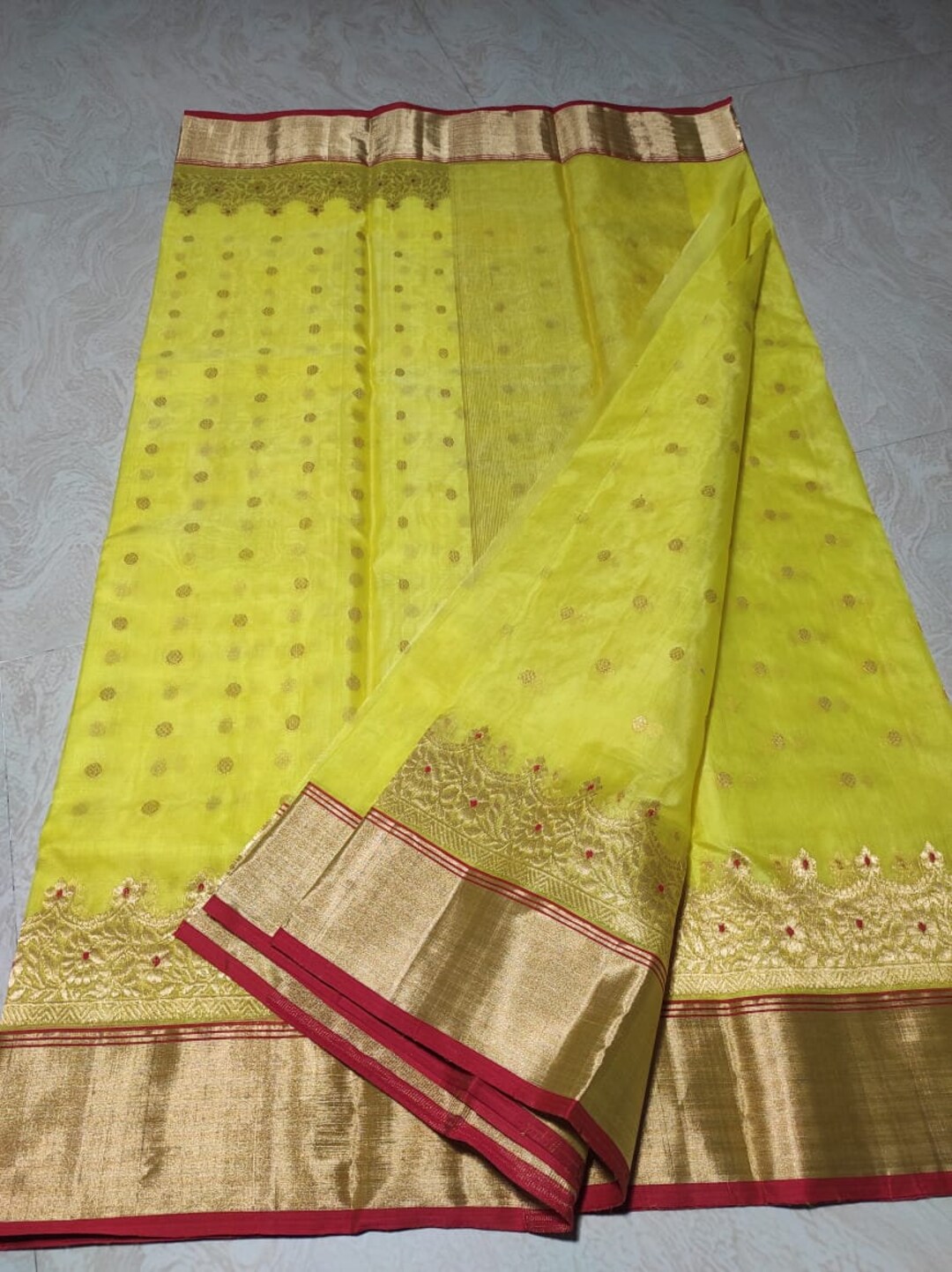 Chanderi Handloom Pure Silk Saree Pure Handloom Silk Saree - Etsy