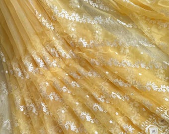 Handloom Organza Jamdani Saree: Soft Muslin, Lace Border, Blouse Piece