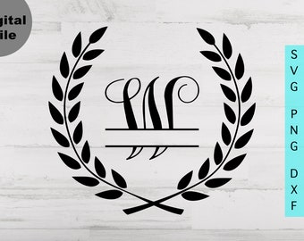 Download Monogram W Svg Etsy