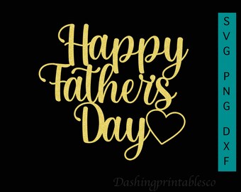 Download Fathers Day Cake Topper Svg Etsy
