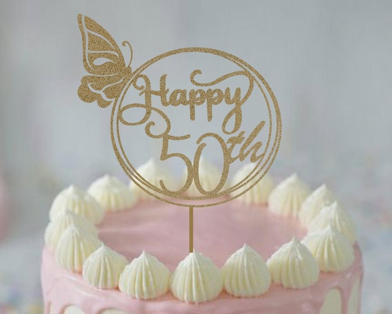 Shop Gold Butterfly Cake Decorations online