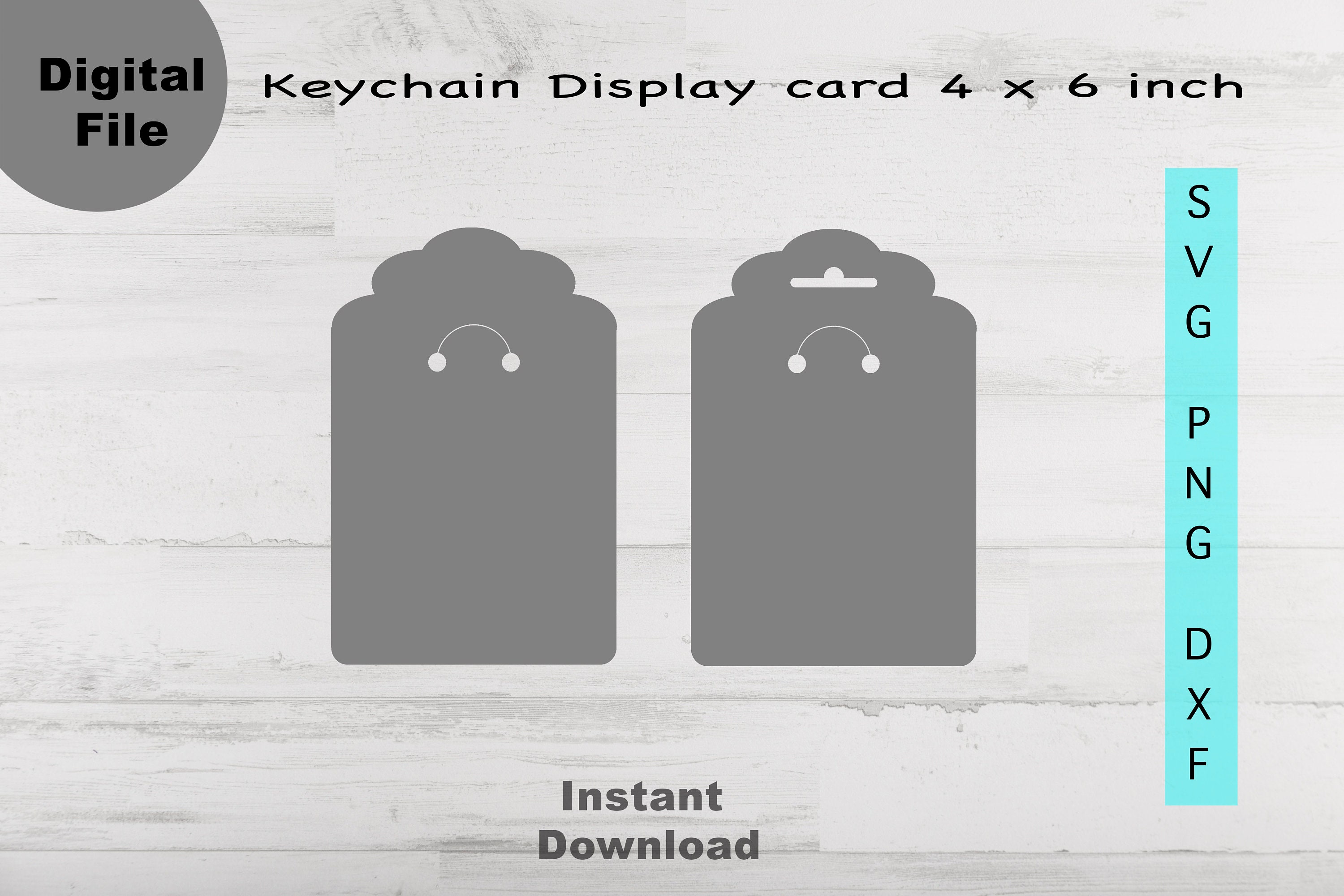 Download Keyring Display Card Svg Scalloped Keyring Card template | Etsy Keyring Display Card Svg Scalloped Keyring Card template | Etsy