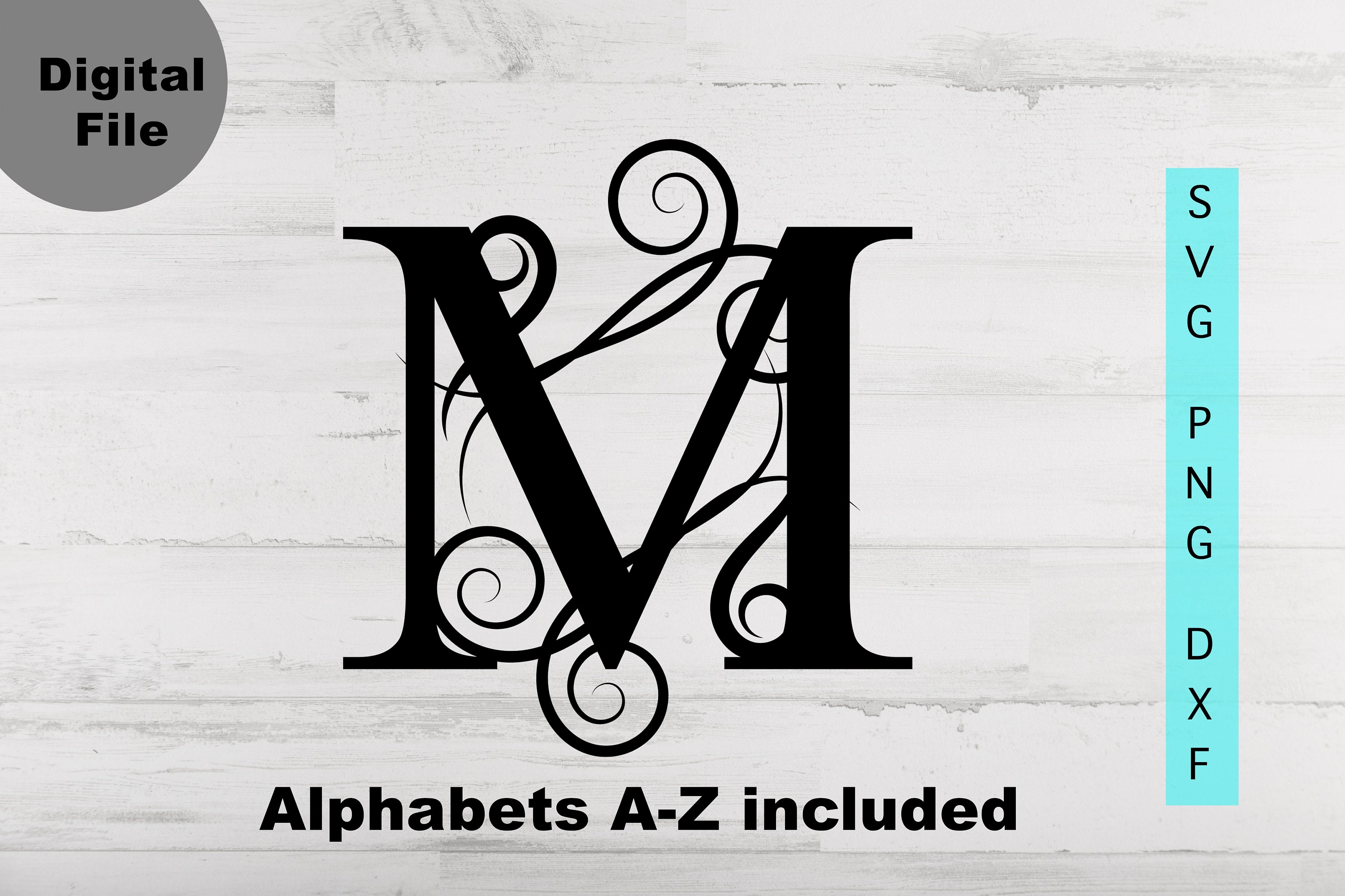 fancy letter m fonts