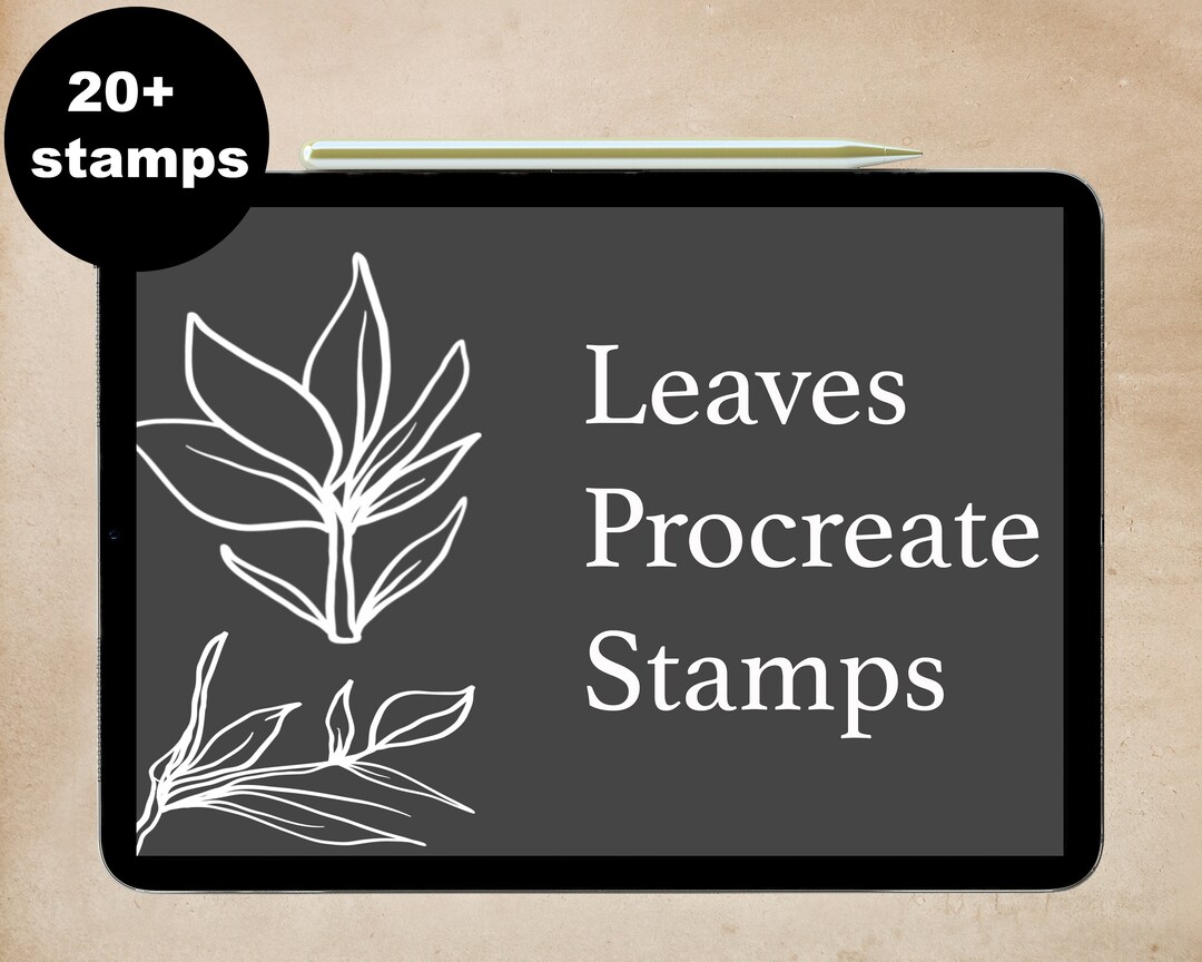 Leaves Brushset Bundle for Procreate Procreate Stamps - Etsy