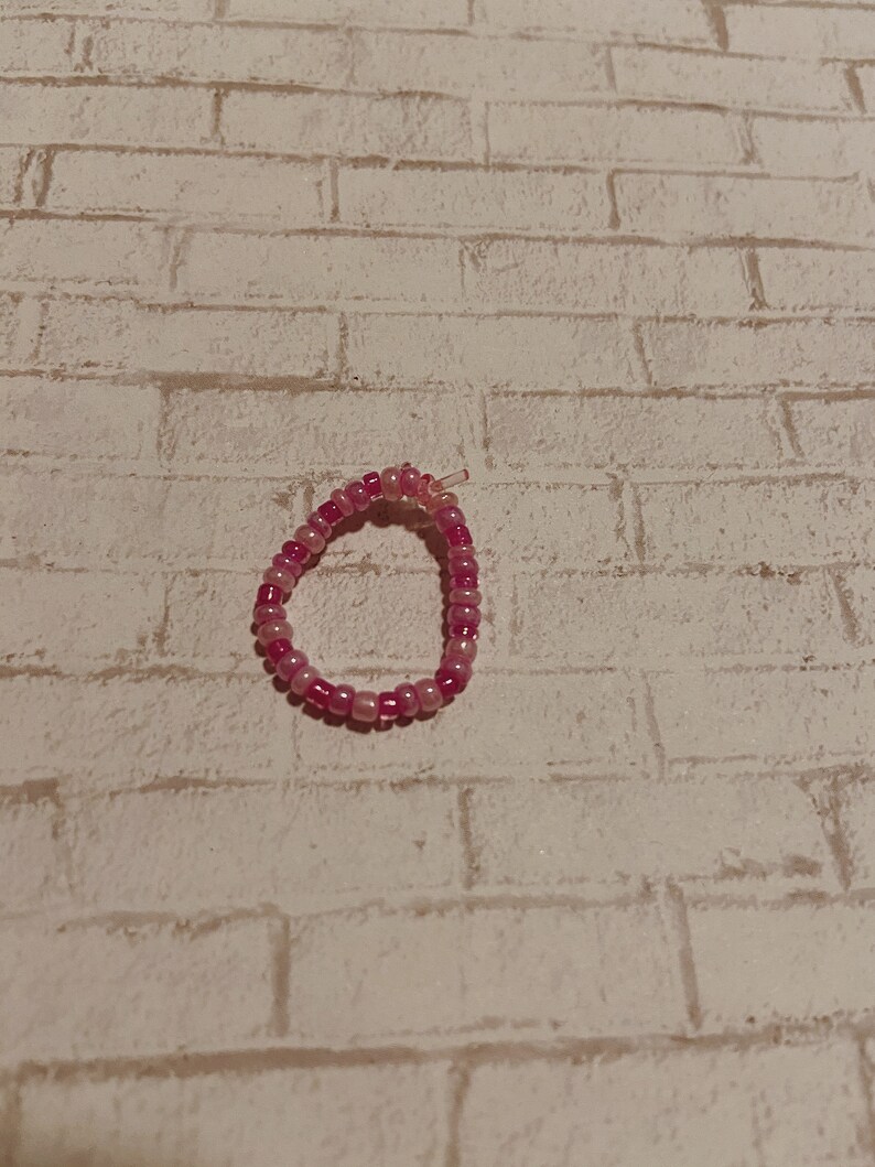 3 pack of pink rings
