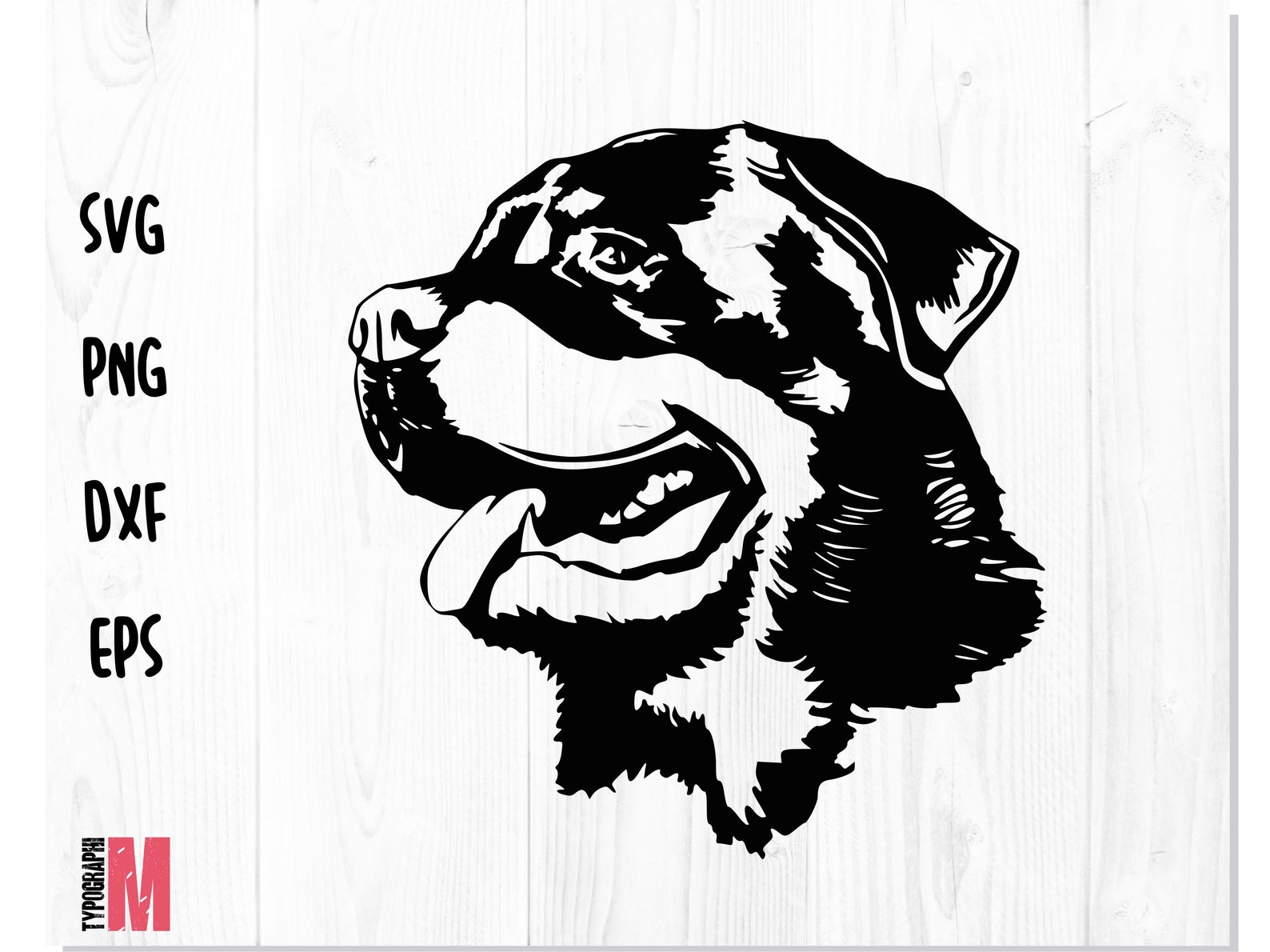 Dog Rottweiler Head SVG Dog svg Rottweiler svg Rottweiler | Etsy