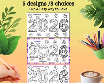 2026 Savings Challenge Printable Cash Stuffing| A6 Savings Savings Challenge| Low numbers Savings Challenge| Instant Digital Download