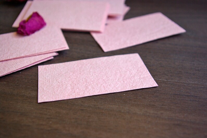 40 Handmade Paper Blank Cards Unique Wedding Cards Paper Etsy