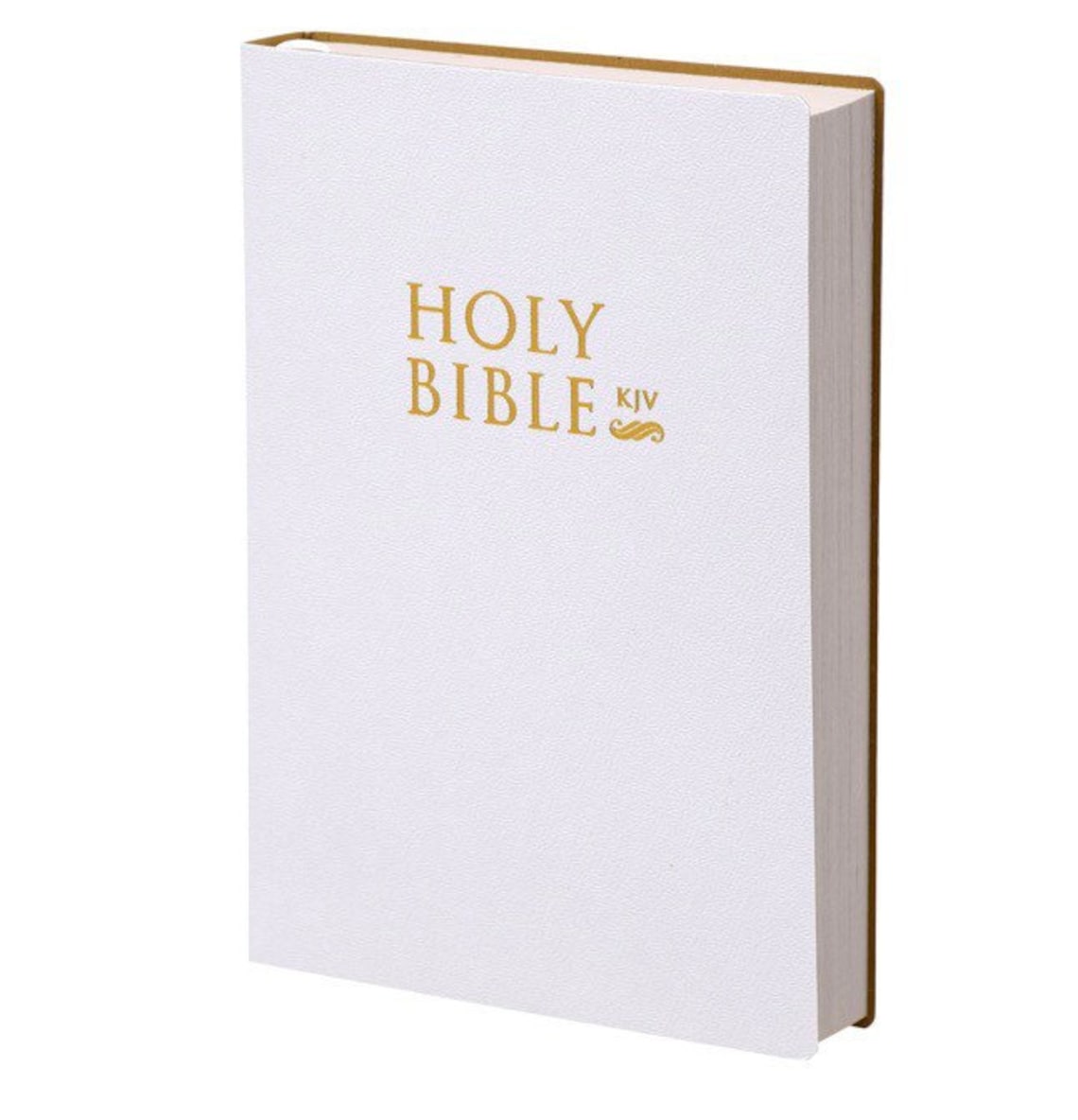 The Holy Bible King James Version White Old and New Testament - Etsy