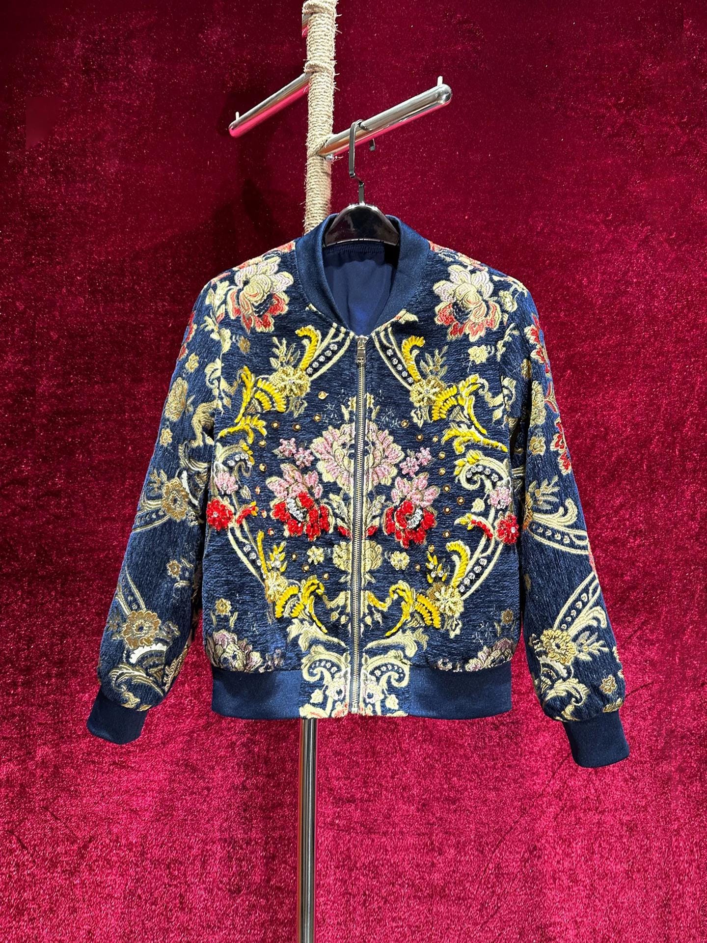 Jacquard Jacket - Etsy