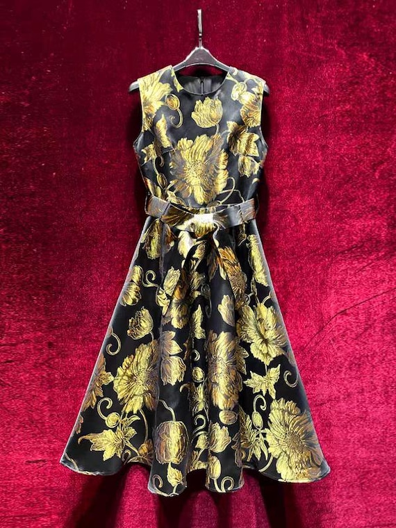 Luxurious Silk Blend A-Line Gown | Smooth Satin Finish Wedding Guest Dress | High-End Galas & Formal Soires | Monogram Support