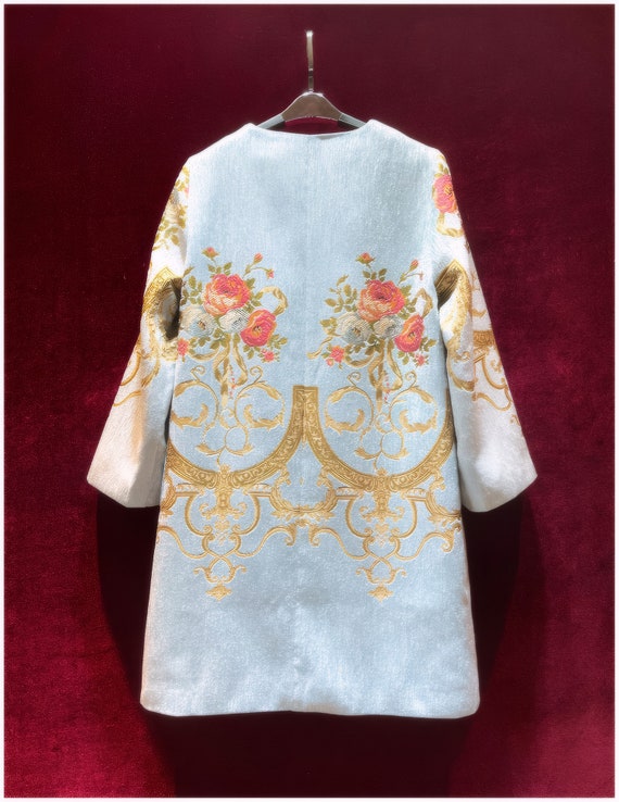 Butterfly Effect Jacquard Jacket - Almond | Three Bird Nest