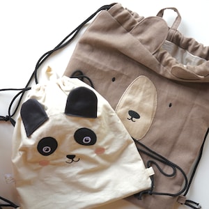 Liewood sac gym bag panda