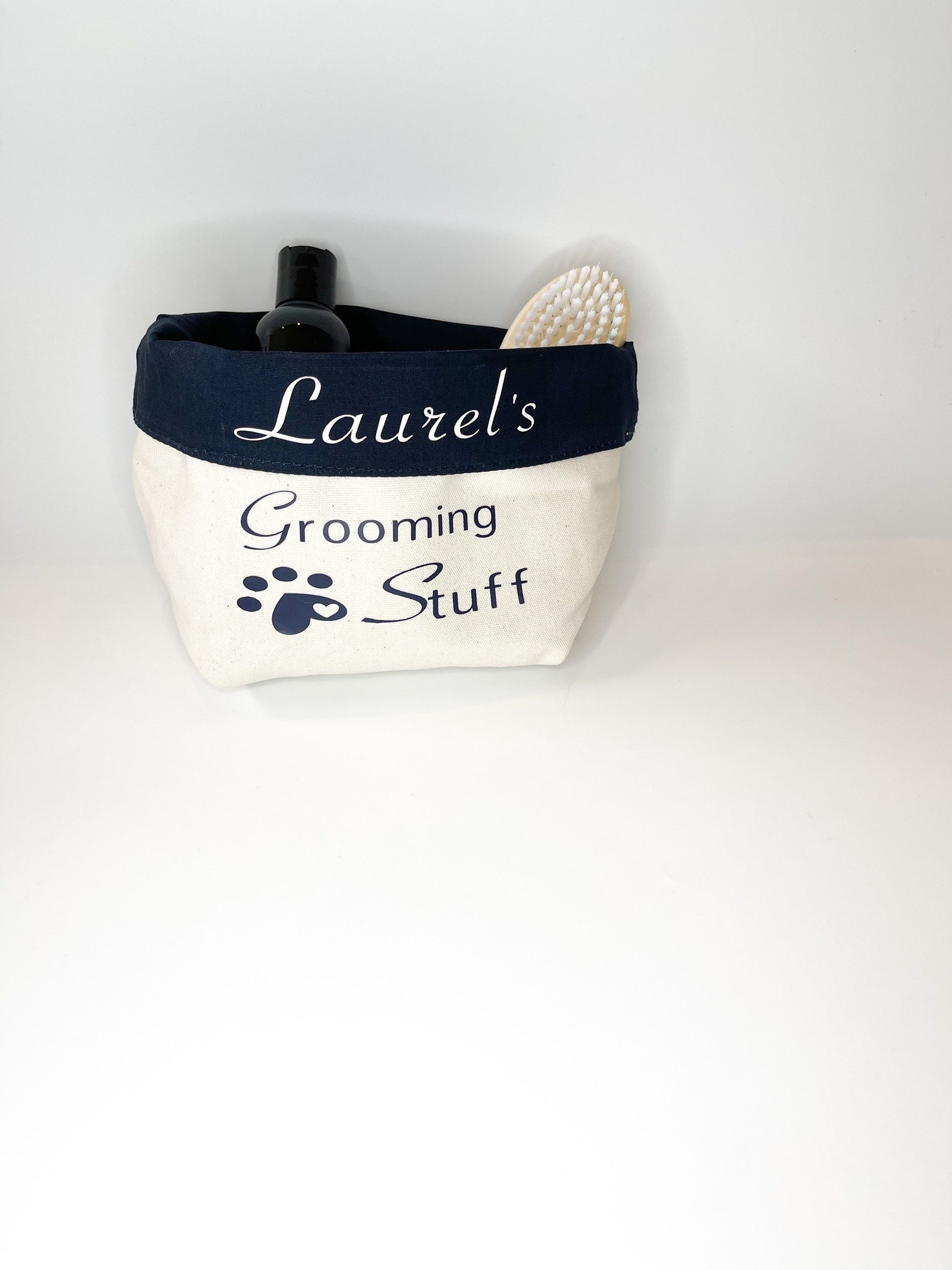 Personalised Grooming bag Deluxe gift set basket for dogs Etsy