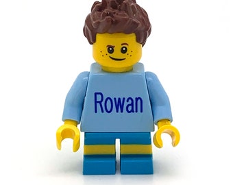 Personalised Mini-Figure -  Made using up-cycled LEGO® - Perfect  Gift