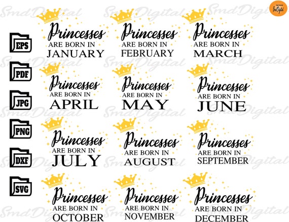 Free Free 187 Etsy Princess Birthday Svg SVG PNG EPS DXF File