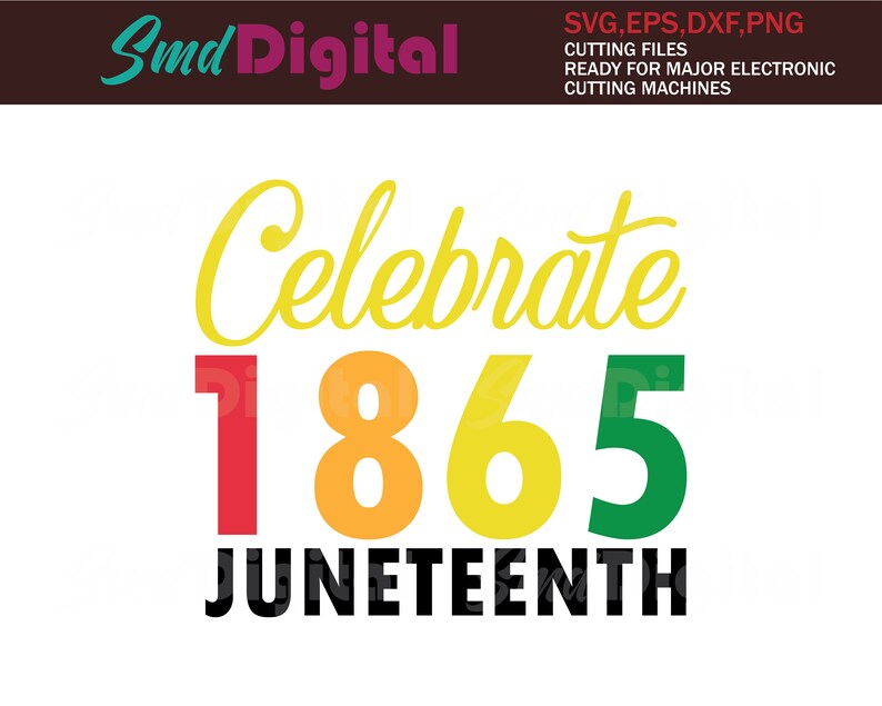 Celebrate SVG PNG 1865 Svg Black Etsy
