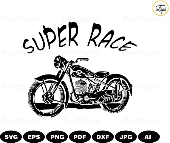 Supe Race Super Bike Shield Motorcycle Race Racer Racing Motor