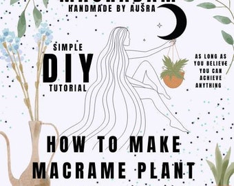 DIY Macrame plant hanger kit