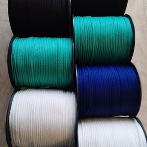 Macrame 6mm cord polyester rope braided cord textile rope