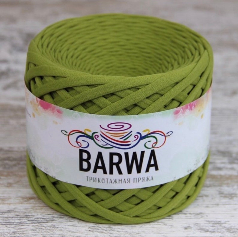 4 pcs t-shirt yarn BARWA carpet basket 7-9 mm Cotton yarn High quality crochet cotton yarn 350 gramm 12.3 oz 100 meters 109 yards decor home