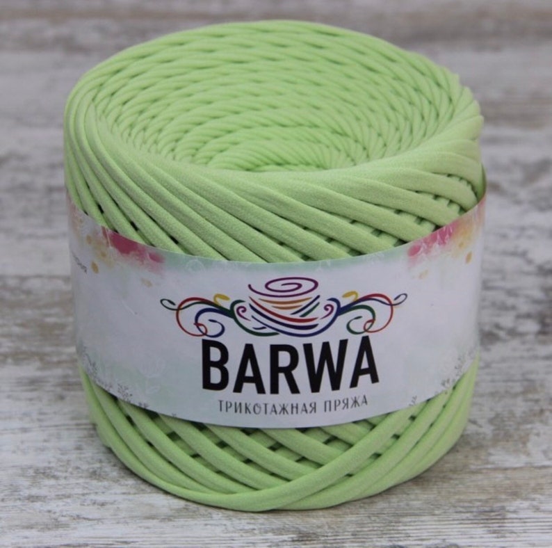 4 pcs t-shirt yarn BARWA carpet basket 7-9 mm Cotton yarn High quality crochet cotton yarn 350 gramm 12.3 oz 100 meters 109 yards decor home