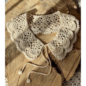 Crochet collar, fashionable stylish lace for women, handmade crochet, many color