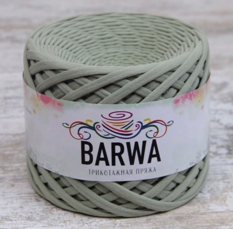 4 pcs t-shirt yarn BARWA carpet basket 7-9 mm Cotton yarn High quality crochet cotton yarn 350 gramm 12.3 oz 100 meters 109 yards decor home