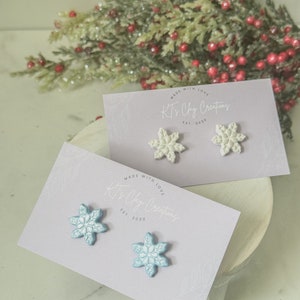 Snowflake Studs