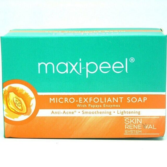Maxipeel Microexfoliant Soap With Papaya Enzymes 125g Etsy UK