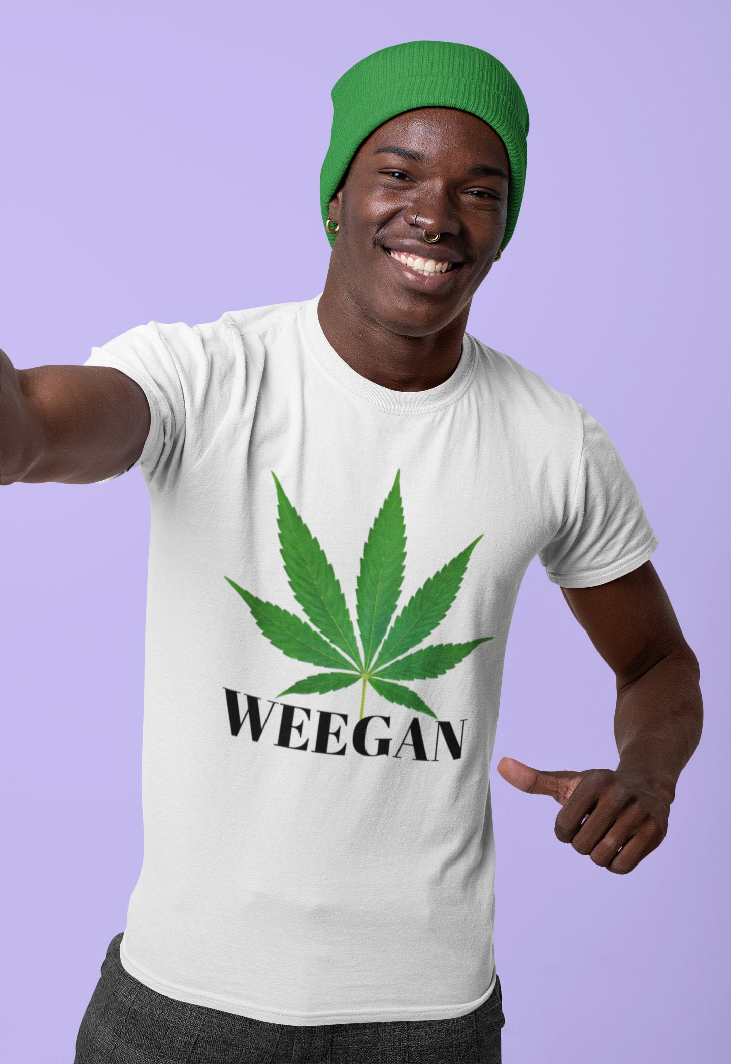 420 Weed Funny Vegan Tshirt Cannabis Shirts Stoner Gifts for Etsy
