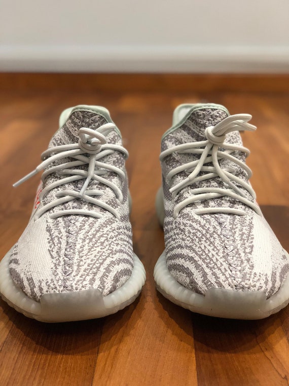 BASICS Rope Veters Blauwe Tint voor Yeezy Boost 350 V2 Blue | Etsy